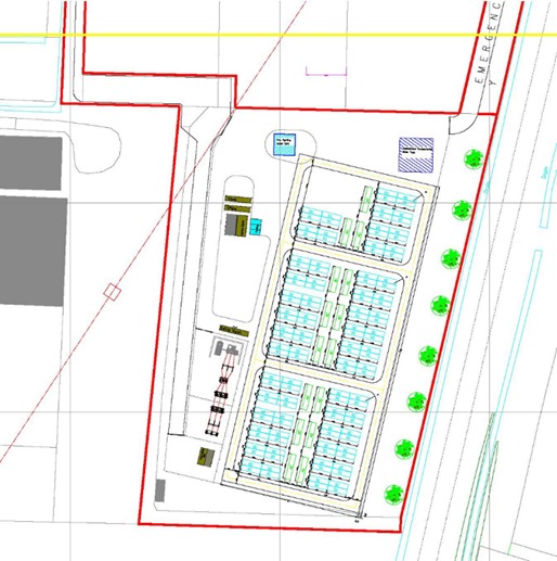 Battery energy storage facility supporting grid flexibility